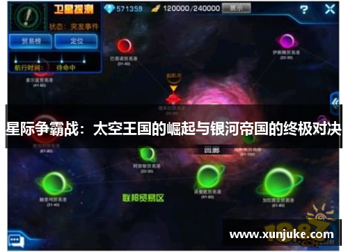 星际争霸战：太空王国的崛起与银河帝国的终极对决